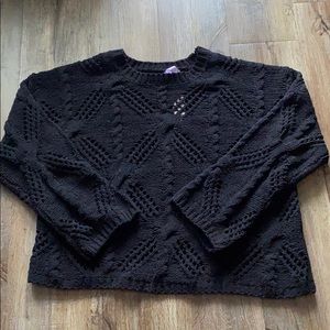 Francesca’s Ayla Chenille Sweater L